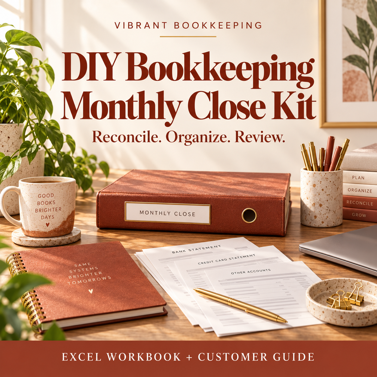DIY Bookkeeping Monthly Close Kit product cover